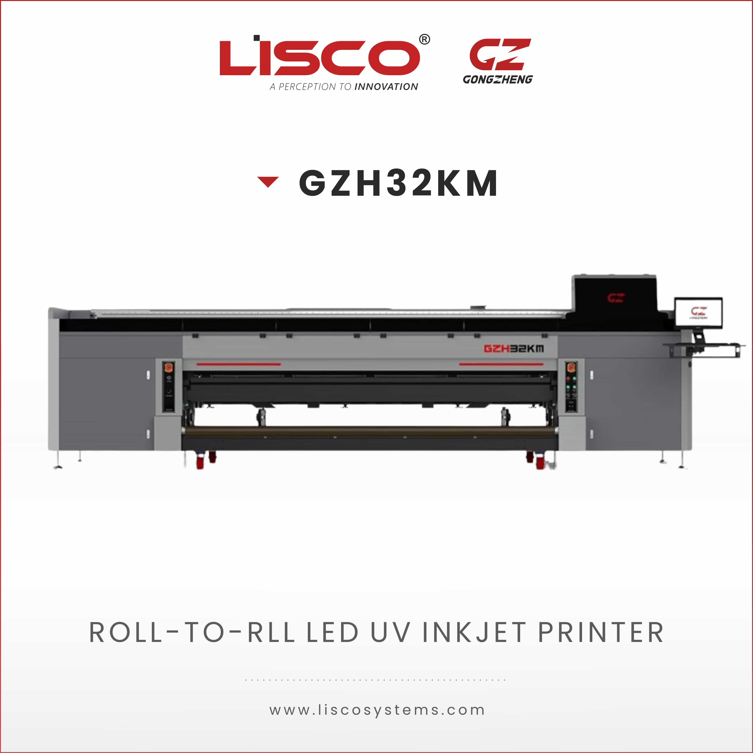 UV Roll to Roll Inkjet Printer GZH32KM