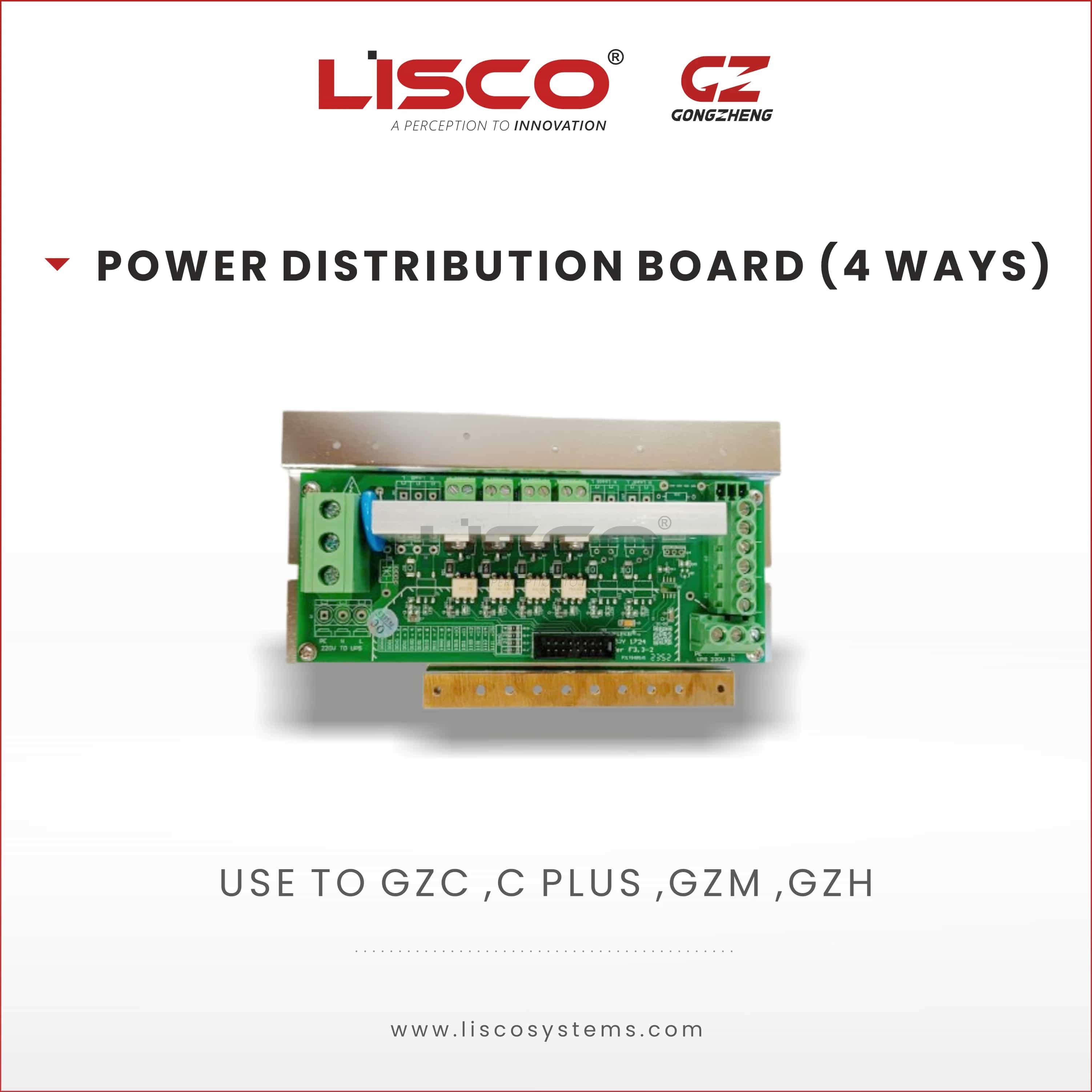 Power Distribution Board F3.3-2, 4 Ways