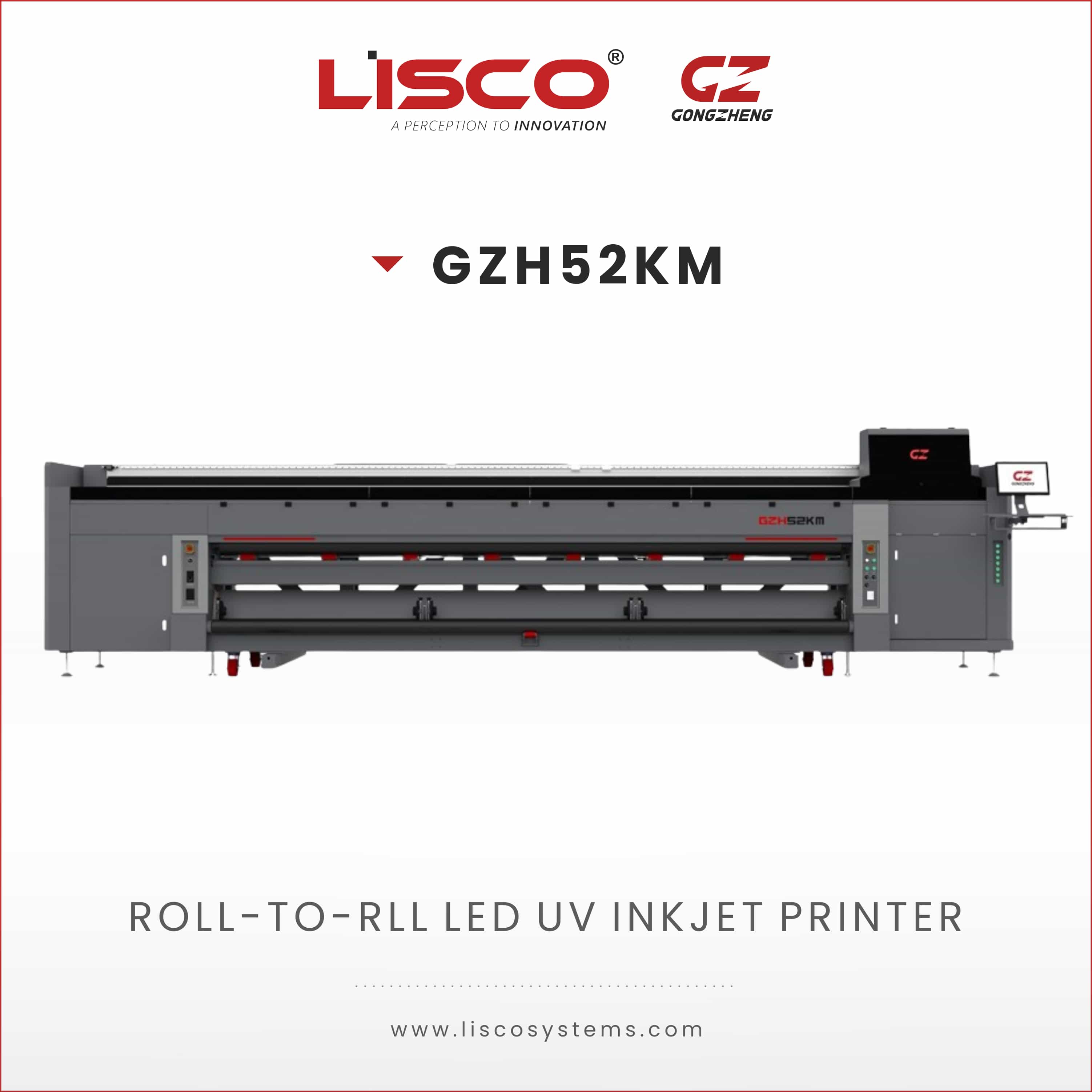 UV Roll to Roll Inkjet Printer GZH52KM