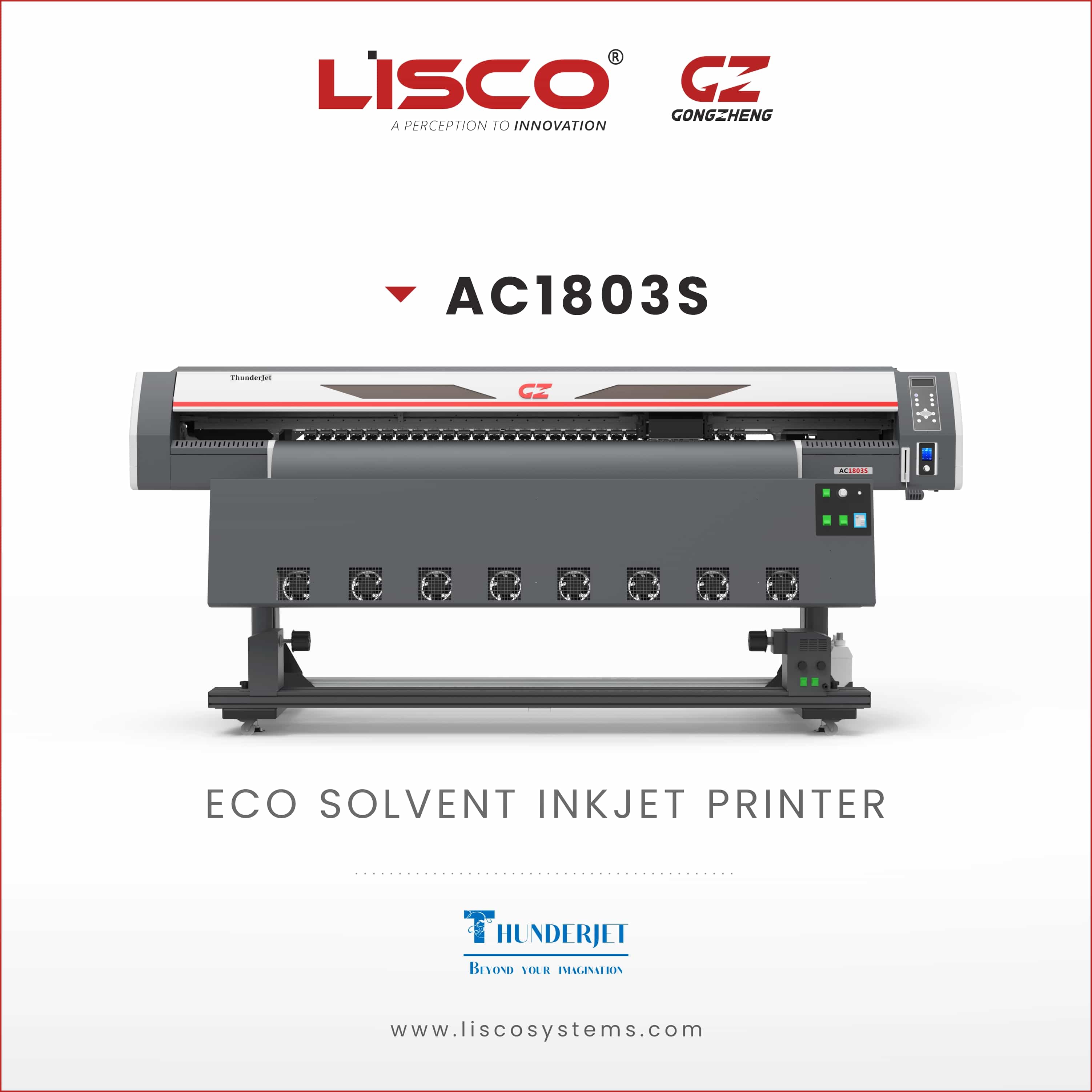 Eco Solvent Inkjet Printer AC1803S