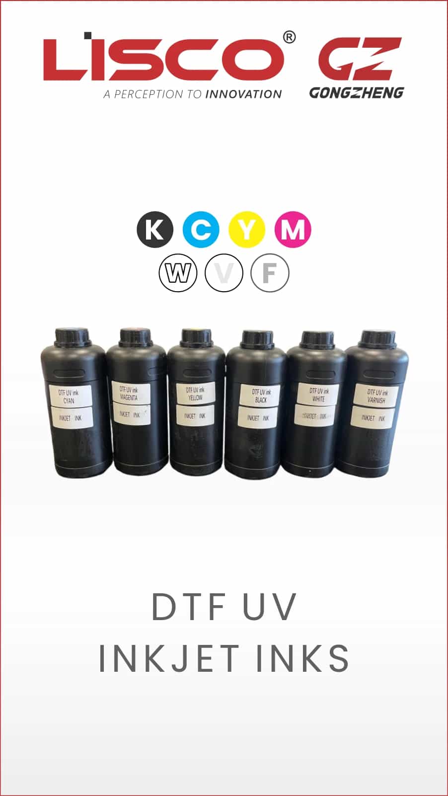 DTF UV Inkjet Inks