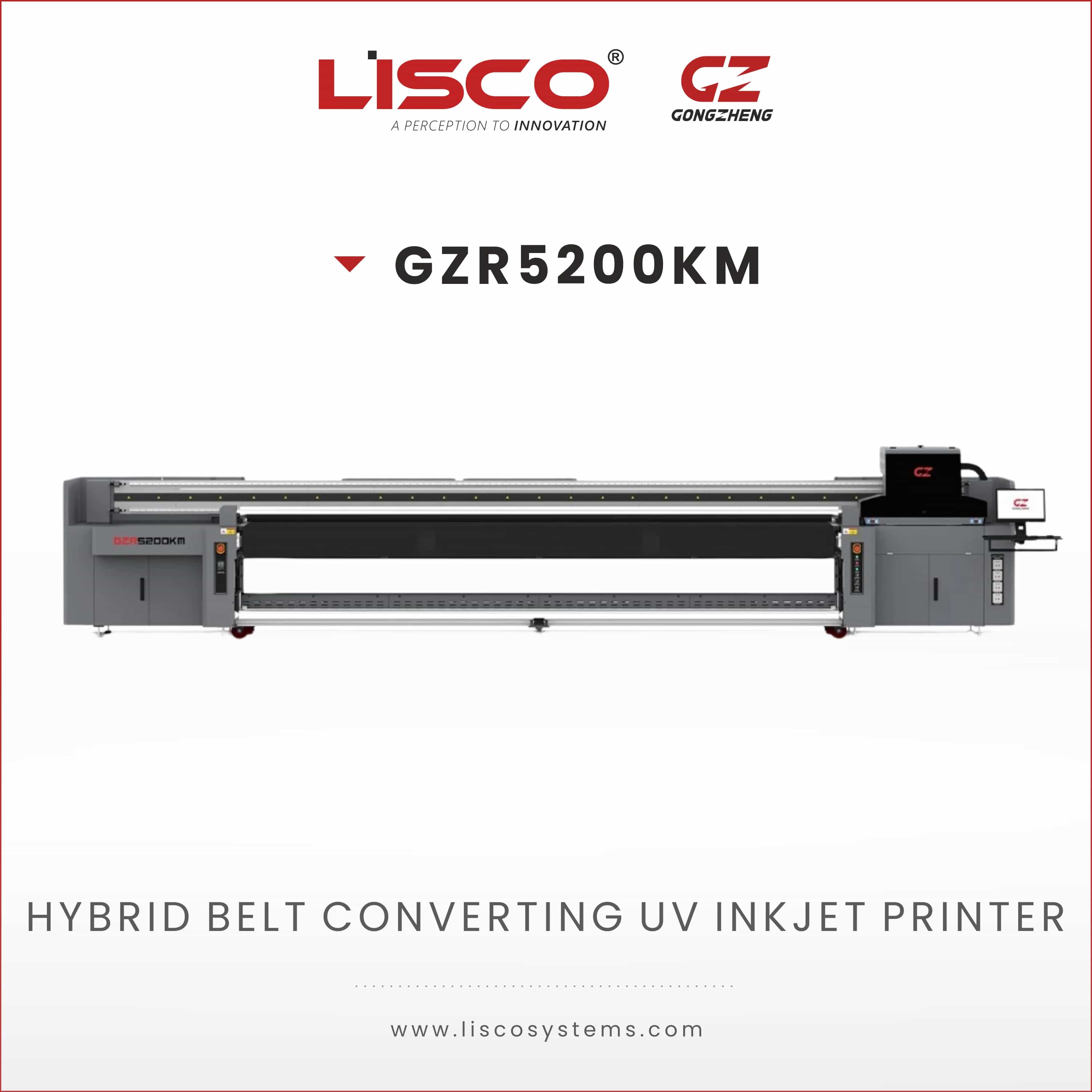 UV Hybrid Inkjet Printer GZR5200KM