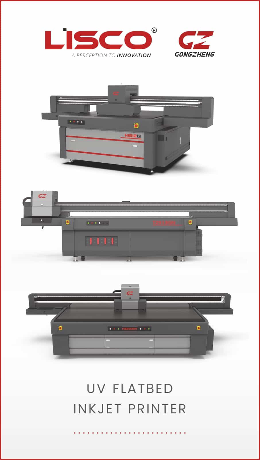 Flatbed UV Inkjet Printers