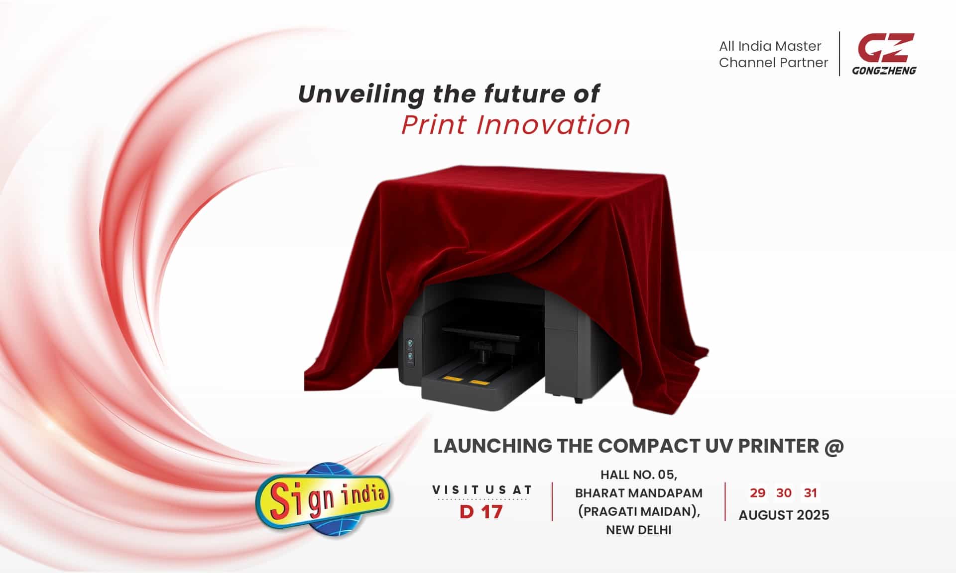 Launching Compact New UV Flatbed Printer