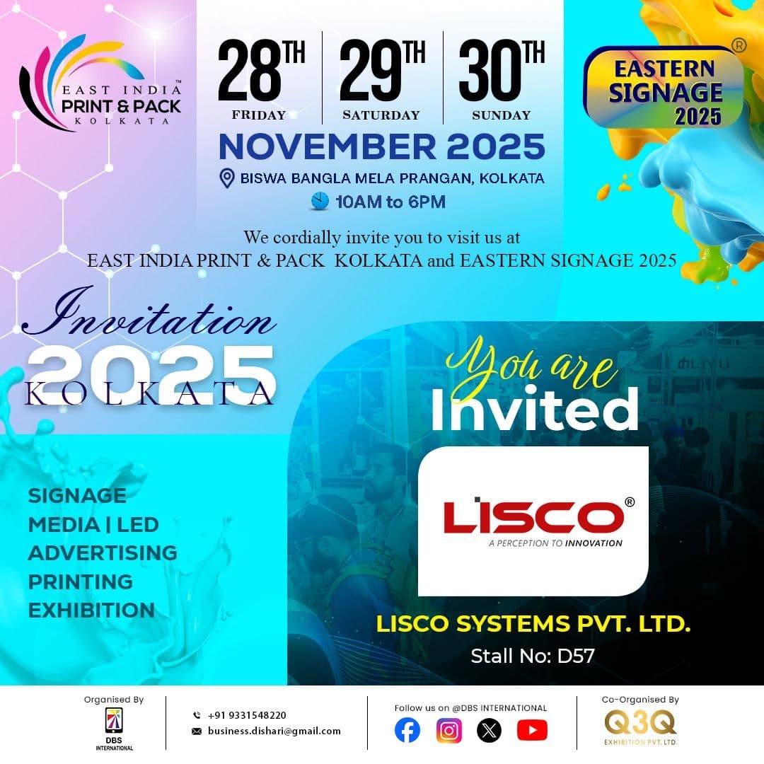 EAST INDIA PRINT PACK and EASTERN SIGNAGE EXPO - KOLKATTA